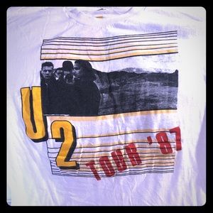 Vintage 80’s Tee U2 Santa Barbara Bowl